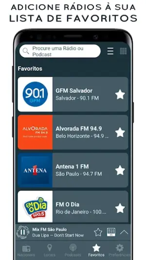 Radio Brazil - radio online screenshot 3
