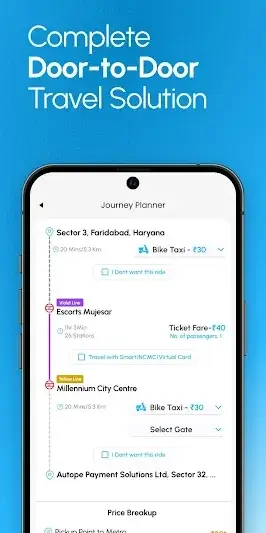 Delhi Metro Sarthi App screenshot 3