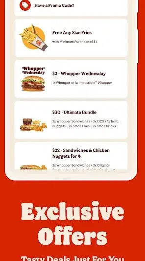 BURGER KING® App screenshot 3