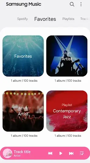 Samsung Music screenshot 3