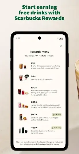 Starbucks screenshot 3