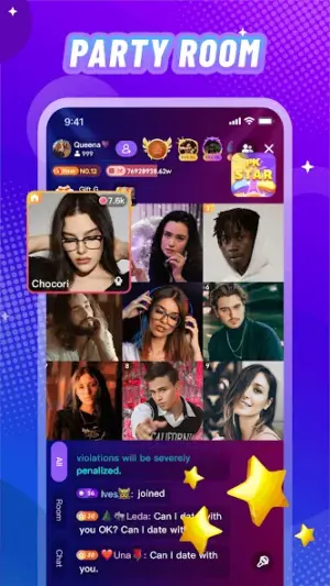 Vone: Live, Video Party & Fun screenshot 3