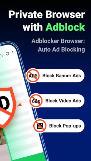 FREE ADBLOCKER BROWSER screenshot 3
