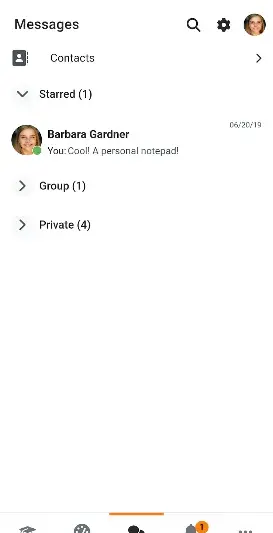 Moodle screenshot 4