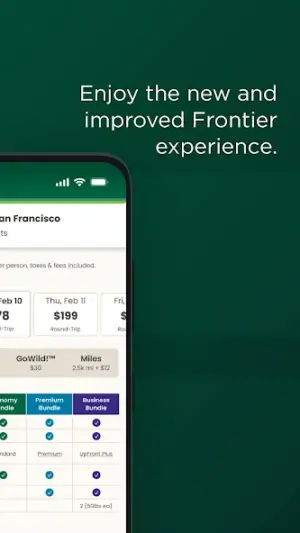Frontier Airlines screenshot 4