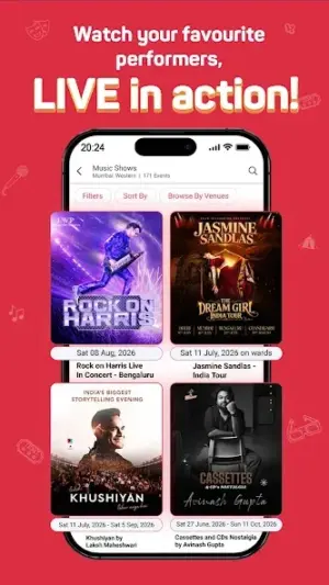 BookMyShow | Movies & Events screenshot 4