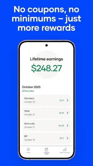 Upside: Gas & Food Cash Back screenshot 4