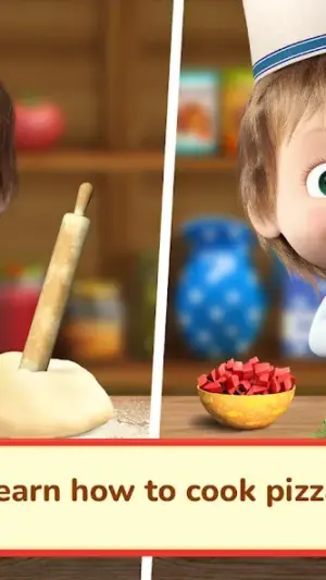 Masha and the Bear Pizza Maker screenshot 4