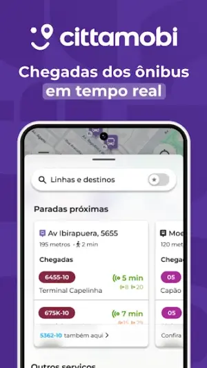 Cittamobi: Ônibus e Trilhos screenshot 4