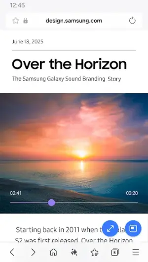 Samsung Browser screenshot 4