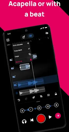 Voloco: Auto Vocal Tune Studio screenshot 4