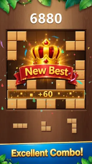 Wood Block Smash Puzzle screenshot 4