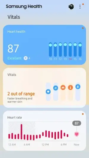 Samsung Health screenshot 4