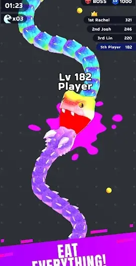 Snake Clash! screenshot 4