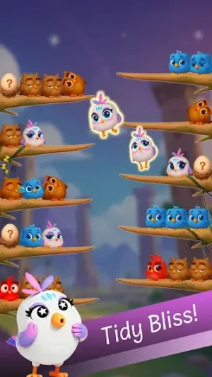 Chirpy Sort: Bird Color Puzzle screenshot 4