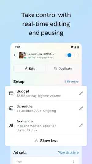Meta Ads Manager screenshot 4