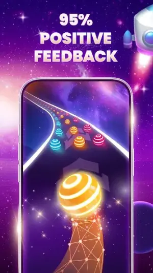 Dancing Road Color Balls Match screenshot 4