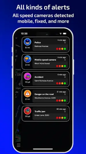 Radarbot: Radar Detector, GPS screenshot 4