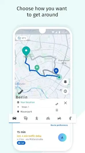 HERE WeGo: Maps & Navigation screenshot 4