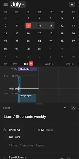 Notion Calendar screenshot 4