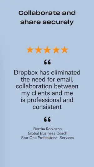 Dropbox: Secure Cloud Storage screenshot 4