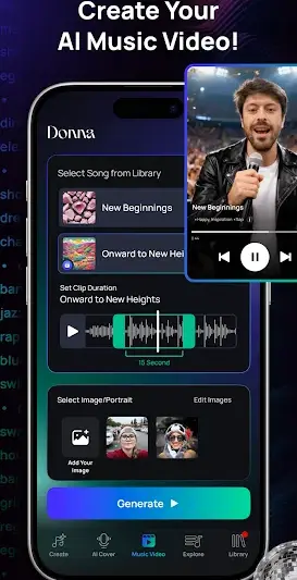 Donna AI Song & Music Maker screenshot 4