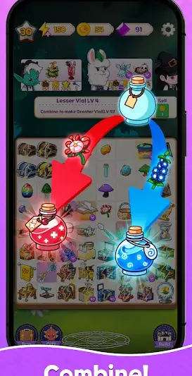 Magic Craft - Merge Tycoon screenshot 4