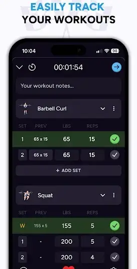 Liftoff - Ranked Gym Workouts screenshot 4
