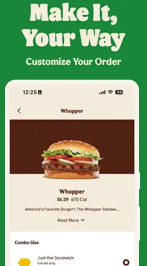 BURGER KING® App screenshot 4