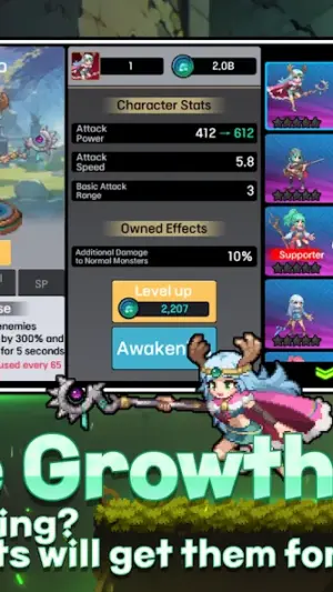 Conquest Girls: AFK Idle RPG screenshot 4