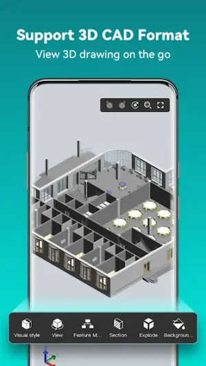 DWG FastView-CAD Viewer&Editor screenshot 4