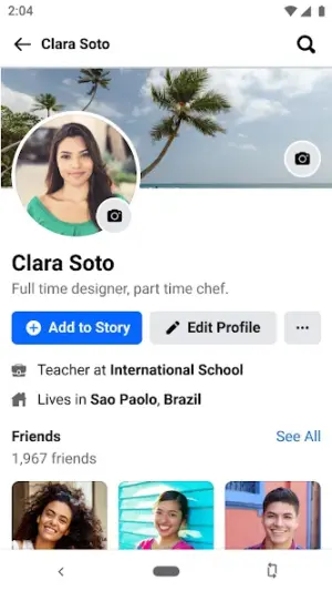 Facebook Lite screenshot 4