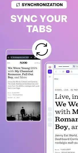 Opera browser beta with AI screenshot 5