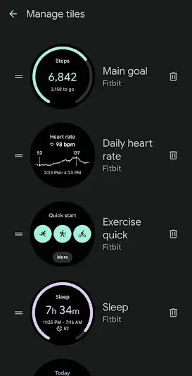 Google Pixel Watch screenshot 5