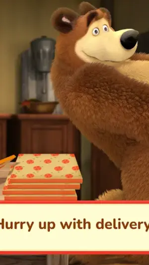 Masha and the Bear Pizza Maker screenshot 5