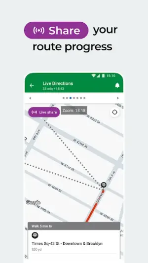 Moovit: Your Transit Tracker screenshot 5