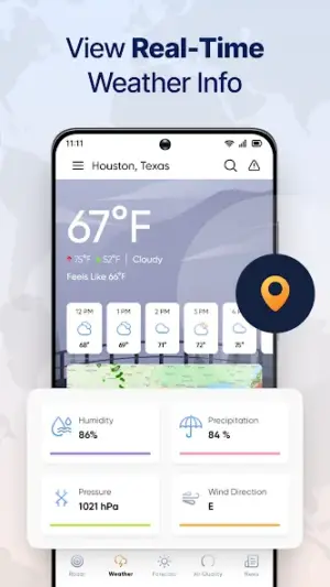Live Weather Radar Launcher screenshot 5