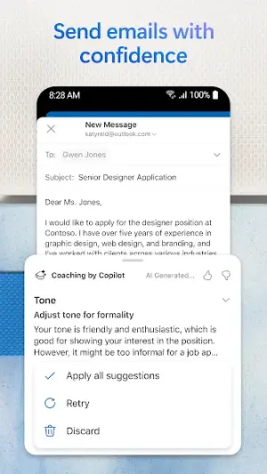 Microsoft Outlook screenshot 5