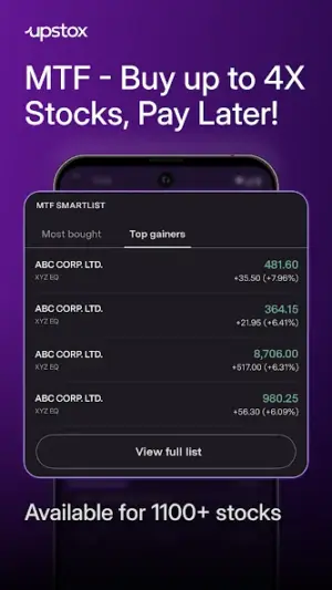 Upstox Stocks IPO Mutual Funds screenshot 5