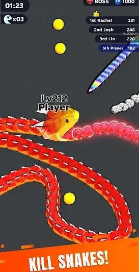 Snake Clash! screenshot 5