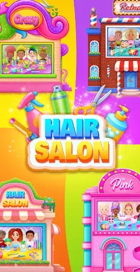 Hair Salon Games For Kids screenshot 5