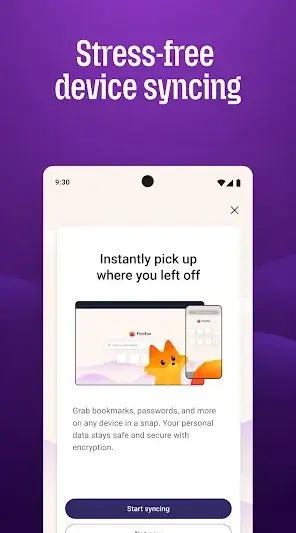 Firefox Fast & Private Browser screenshot 5