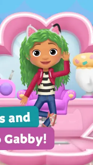 Gabbys Dollhouse: Cat Games screenshot 5