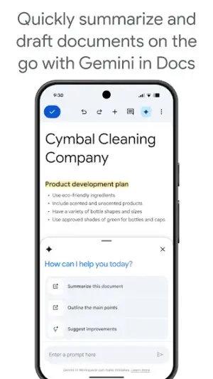 Google Docs screenshot 5