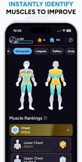 Liftoff - Ranked Gym Workouts screenshot 5