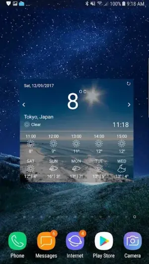 Weather app screenshot 5
