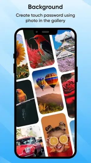 Touch Lock Screen Touch Photo screenshot 2