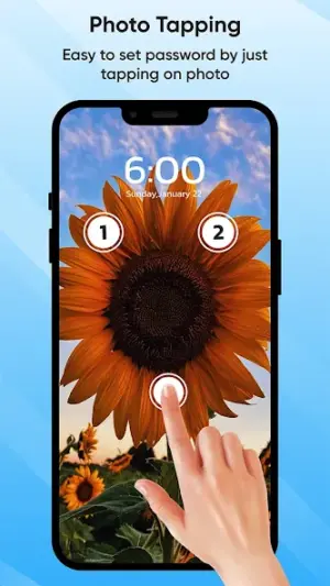 Touch Lock Screen Touch Photo screenshot 4