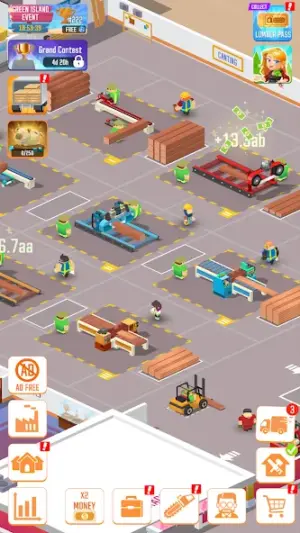 Idle Lumber Empire: Tycoon Inc screenshot 5